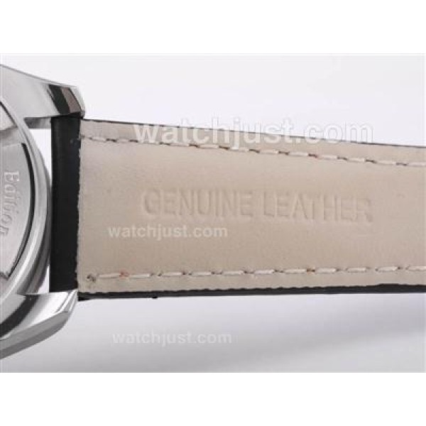 Omega Seamaster Planet Ocean 007 Quantum Of Solace Edition Working Chrono-Same Structure As ETA Version-Leather Strap