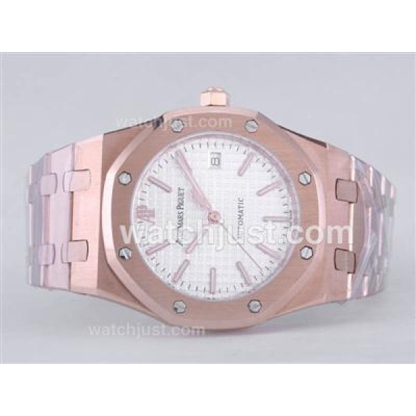 Automatic Rose Gold Steel Audemars Piguet Royal Oak Replica 39MM Watches