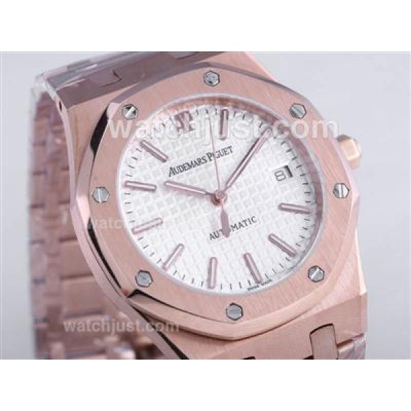 Automatic Rose Gold Steel Audemars Piguet Royal Oak Replica 39MM Watches
