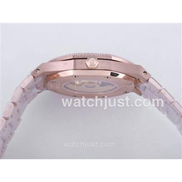 Automatic Rose Gold Steel Audemars Piguet Royal Oak Replica 39MM Watches