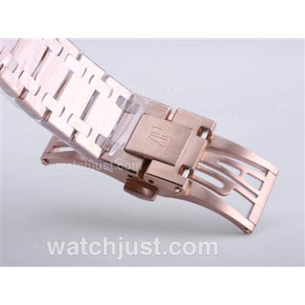 Automatic Rose Gold Steel Audemars Piguet Royal Oak Replica 39MM Watches