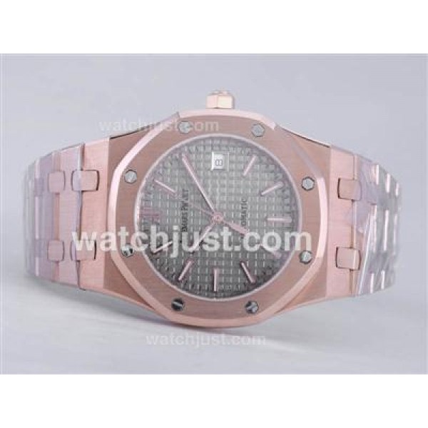 Audemars Piguet Royal Oak Jumbo Swiss ETA 2824 Movement Full Rose Gold-39mm Version