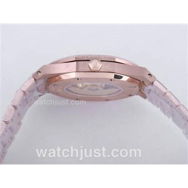 Audemars Piguet Royal Oak Jumbo Swiss ETA 2824 Movement Full Rose Gold-39mm Version