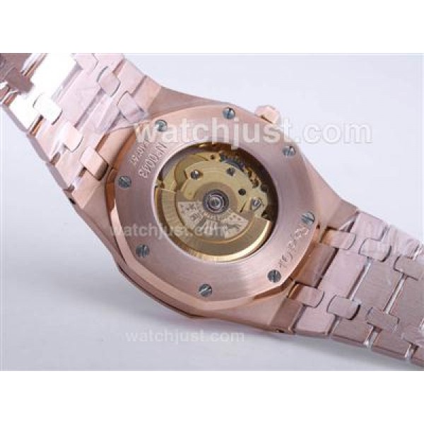 Audemars Piguet Royal Oak Jumbo Swiss ETA 2824 Movement Full Rose Gold-39mm Version