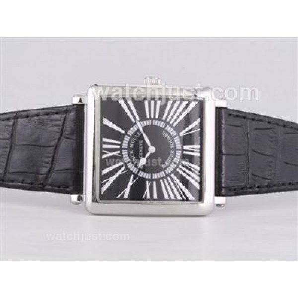 Franck Muller Master Square with Black Dial-42mm Over Size