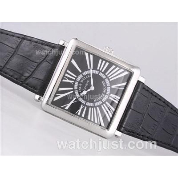 Franck Muller Master Square with Black Dial-42mm Over Size