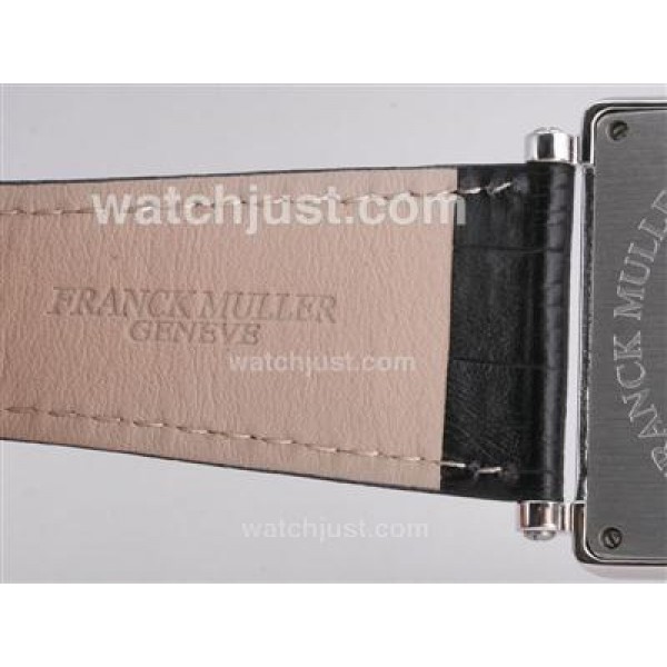 Franck Muller Master Square with White Dial-Colorful Roman Marking-42MM