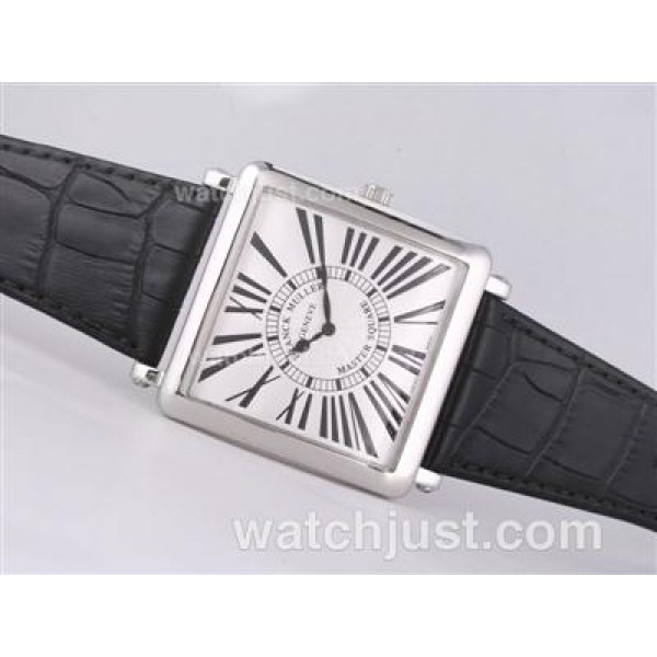 Franck Muller Master Square with White Dial-Roman Marking-42MM