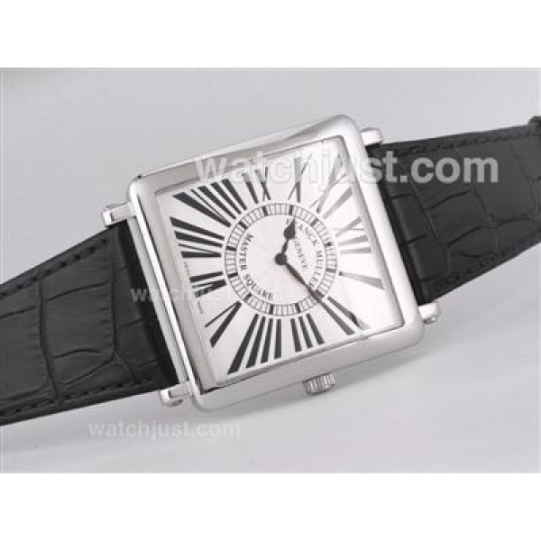 Franck Muller Master Square with White Dial-Roman Marking-42MM