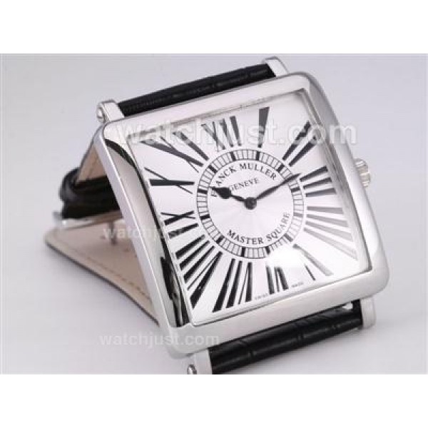 Franck Muller Master Square with White Dial-Roman Marking-42MM