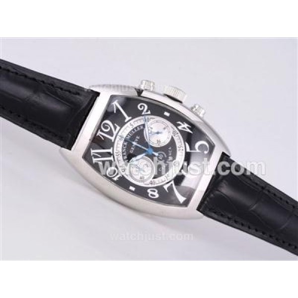 Franck Muller Casablanca Working Chronograph with Black Dial