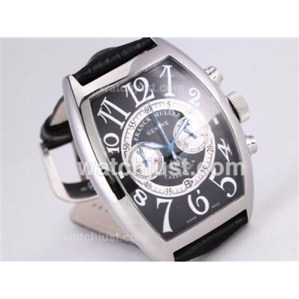 Franck Muller Casablanca Working Chronograph with Black Dial
