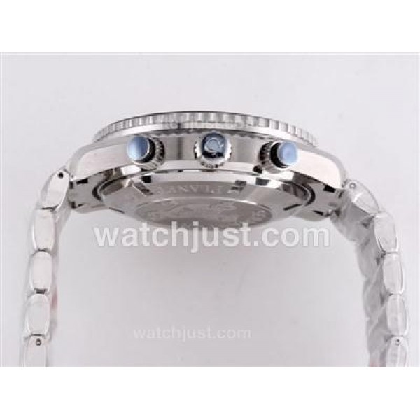 Best Quality Omega Seamaster Planet Ocean 45.5 Fake Watches With White Dials For Sale