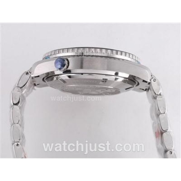Best Quality Omega Seamaster Planet Ocean 45.5 Fake Watches With White Dials For Sale