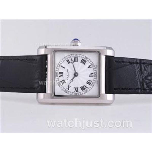 Cartier Argent with White Dial