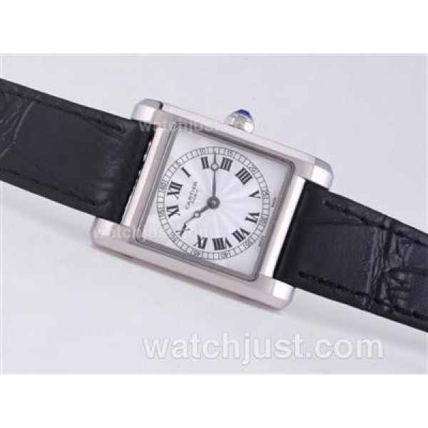 Cartier Argent with White Dial