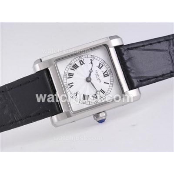Cartier Argent with White Dial