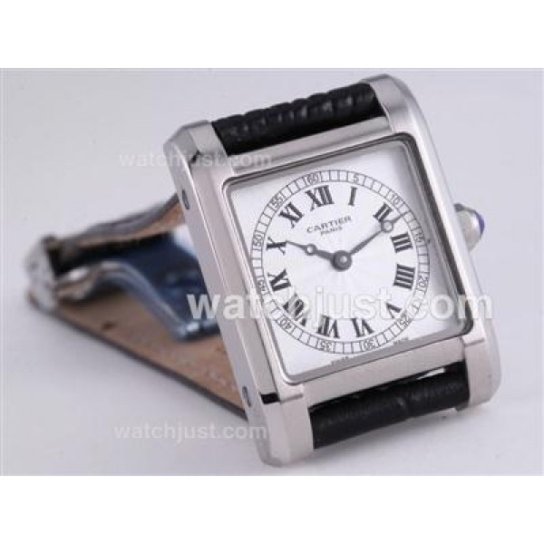 Cartier Argent with White Dial