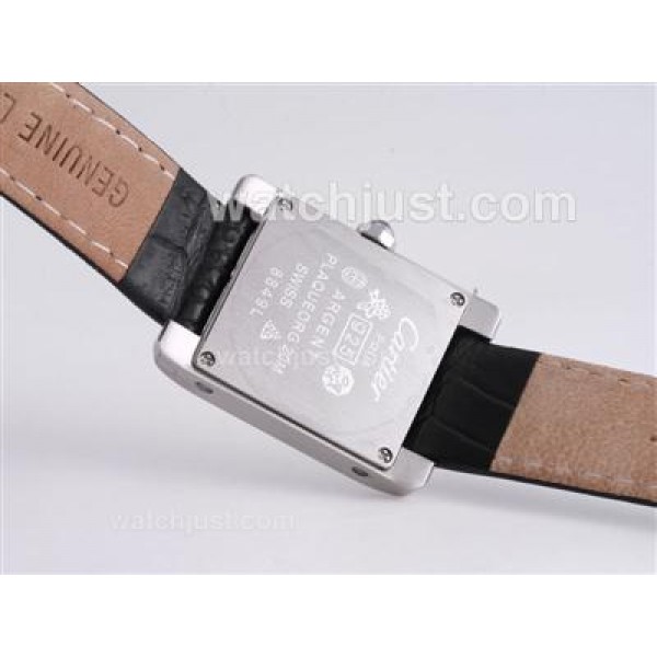 Cartier Argent with White Dial