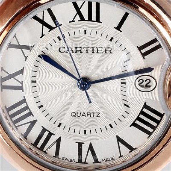 Cartier Ballon Bleu de Cartier Rose Gold Case with White Dial-Medium Size