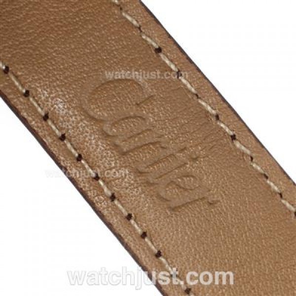 Cartier Ballon Bleu de Cartier Rose Gold Case with White Dial-Medium Size
