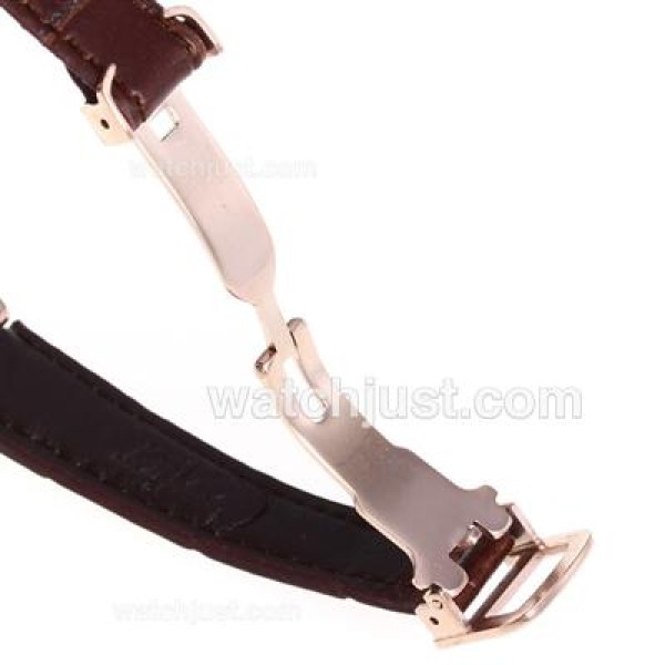 Cartier Ballon Bleu de Cartier Rose Gold Case with White Dial-Lady Size