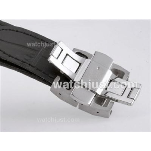 Cartier Santos 100 Automatic with Black Dial