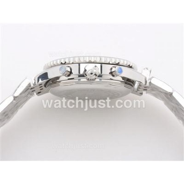 Breitling Navitimer Working Chronograph with White Dial-Stick Marking