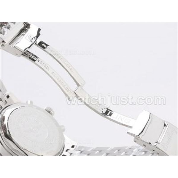 Breitling Navitimer Working Chronograph with White Dial-Stick Marking