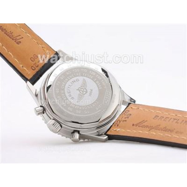 Breitling Navitimer Working Chronograph with White Dial - Stick Marking
