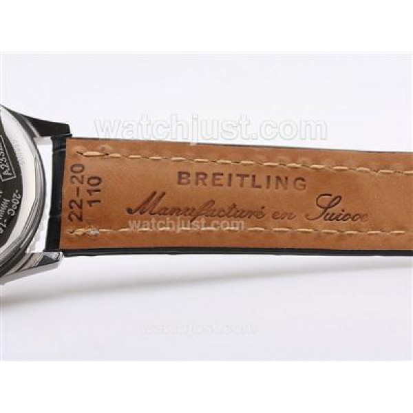 Breitling Navitimer Working Chronograph with White Dial - Stick Marking