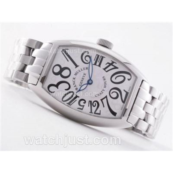 Franck Muller Crazy Hours Automatic with White Dial