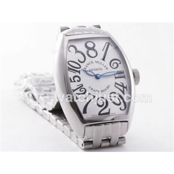 Franck Muller Crazy Hours Automatic with White Dial