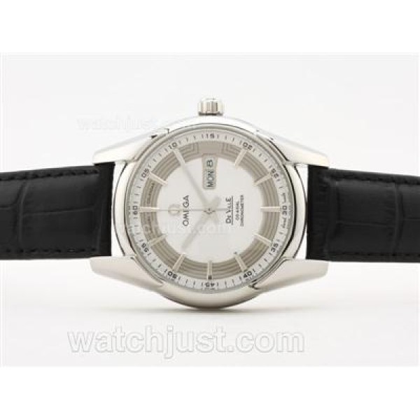Omega Hour Vision Day-Date Automatic with White Dial
