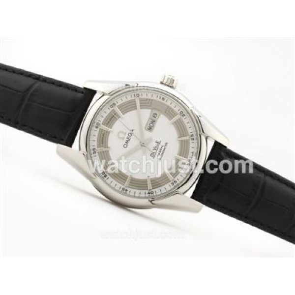 Omega Hour Vision Day-Date Automatic with White Dial