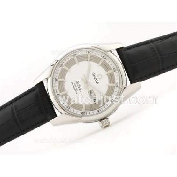 Omega Hour Vision Day-Date Automatic with White Dial