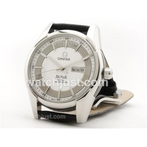 Omega Hour Vision Day-Date Automatic with White Dial