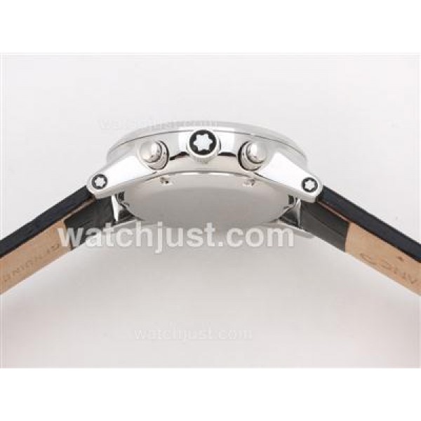 Montblanc Flyback Working Chronograph Black Dial-New Version