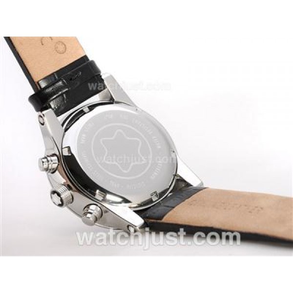 Montblanc Flyback Working Chronograph Black Dial-New Version