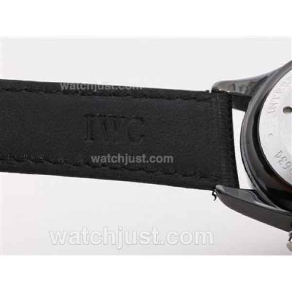 IWC 3789 Top Gun Pilot Chrono Swiss Valjoux 7750 Movement-Full Ceramic Case