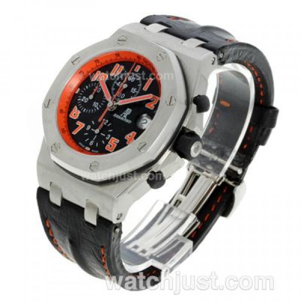 Audemars Piguet Royal Oak Offshore Chrono Asia Valjoux 7750 Volcano Limited Edition-Secs @ 12
