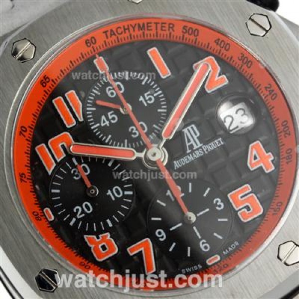 Audemars Piguet Royal Oak Offshore Chrono Asia Valjoux 7750 Volcano Limited Edition-Secs @ 12