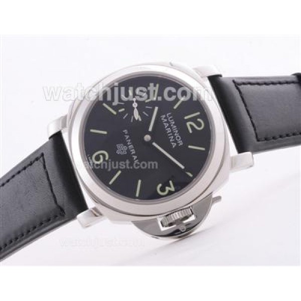 Panerai Luminor Marina OP Logo With Swiss ETA Unitas 6497 Swan Neck Movement