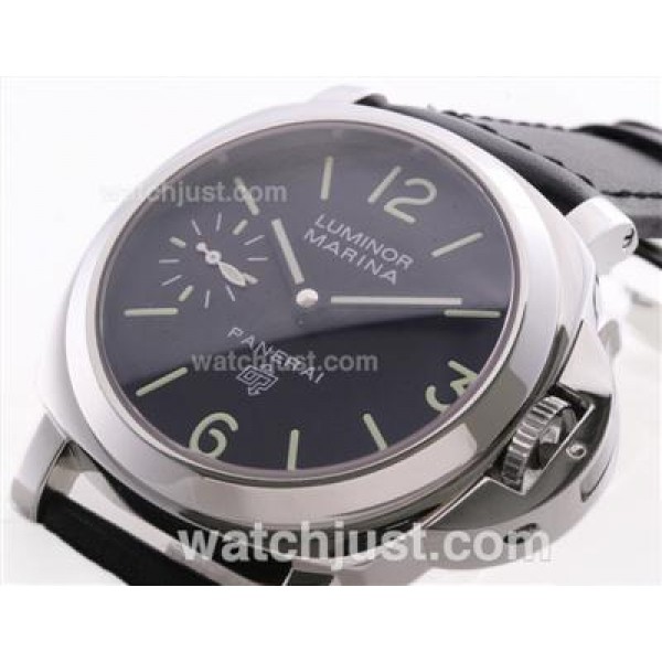 Panerai Luminor Marina OP Logo With Swiss ETA Unitas 6497 Swan Neck Movement