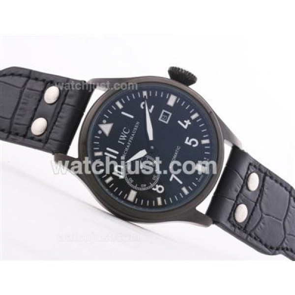 IWC Big Pilot Automatic PVD Case with Black Dial