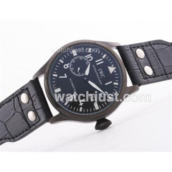 IWC Big Pilot Automatic PVD Case with Black Dial