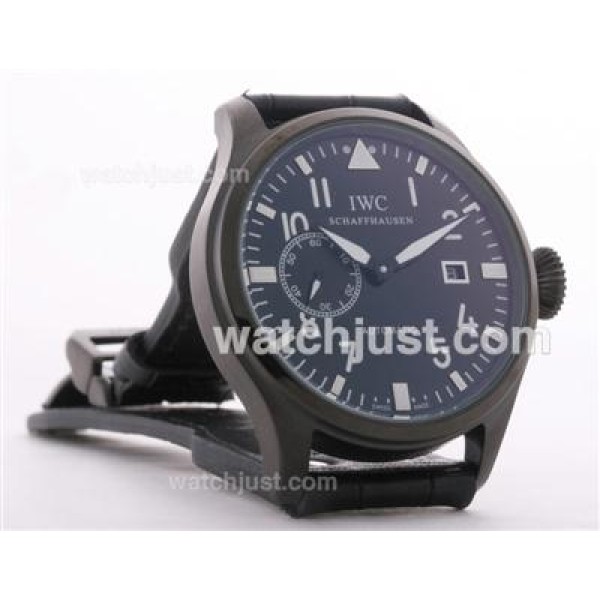 IWC Big Pilot Automatic PVD Case with Black Dial