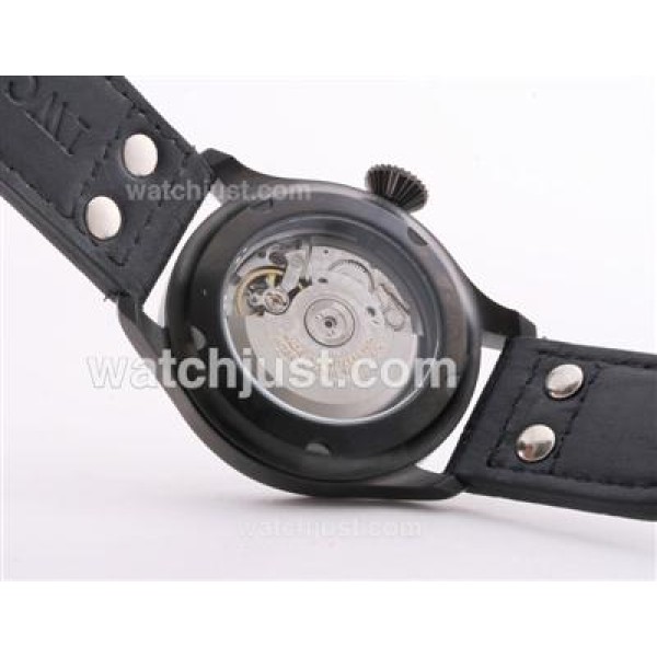 IWC Big Pilot Automatic PVD Case with Black Dial
