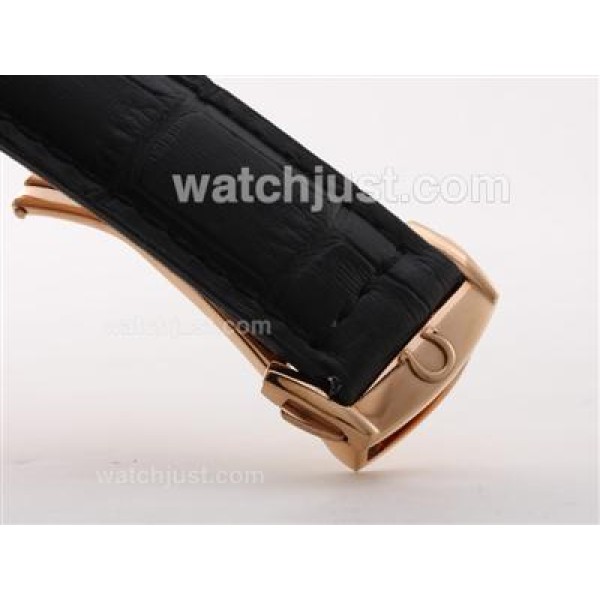 Omega Speedmaster 50th Anniversary Chronograph Lemania Movement -Rose Gold Case
