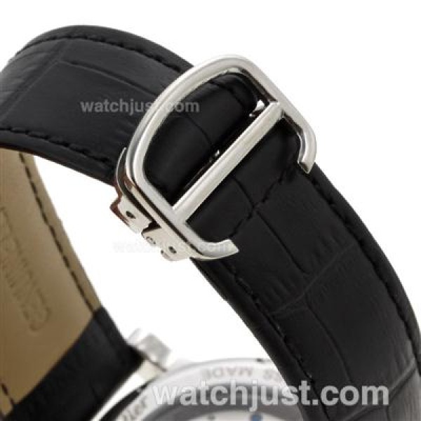 Cartier Ballon Bleau De Cartier Tourbillon Automatic with White Dial-AR Coating